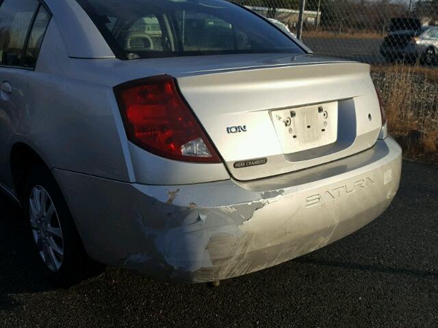 1G8AJ52F94Z189825 - 2004 SATURN ION LEVEL ვერცხლისფერი ფოტო 9