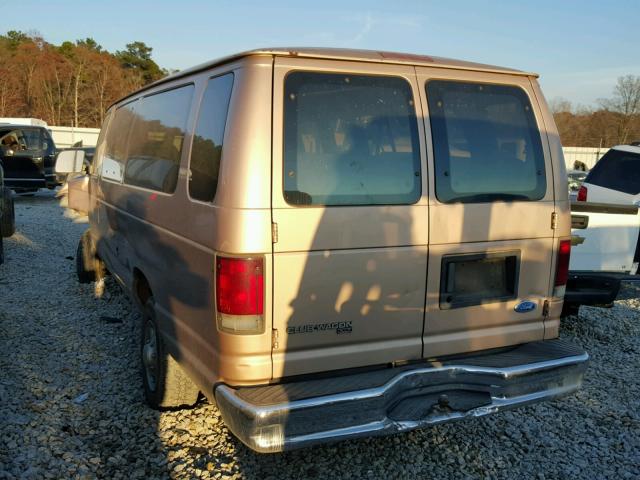 1FBJS31H0THB37566 - 1996 FORD ECONOLINE TAN photo 3