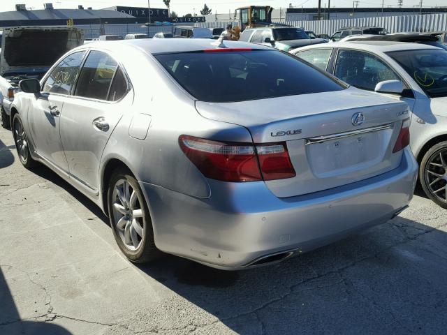 JTHBL46F585078614 - 2008 LEXUS LS 460 GRAY photo 3