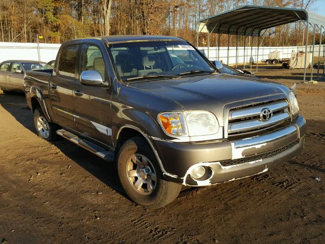 5TBDT44165S471201 - 2005 TOYOTA TUNDRA DOU GRAY photo 1