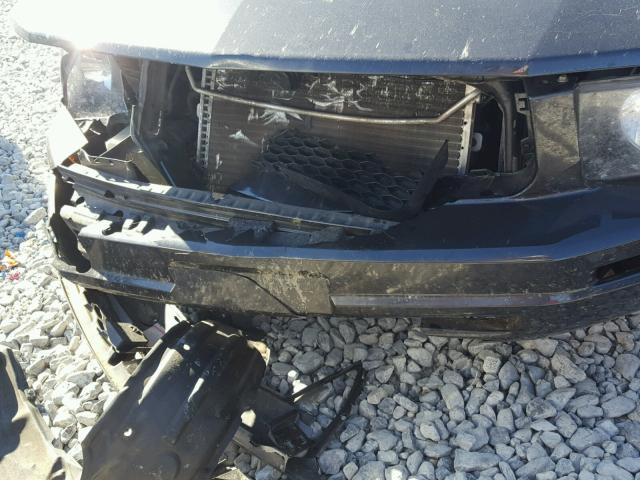 1ZVHT80N385190179 - 2008 FORD MUSTANG BLACK photo 9