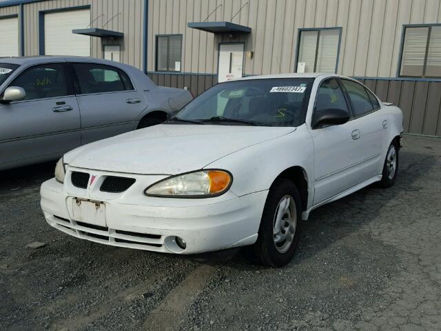 1G2NE52F74M522374 - 2004 PONTIAC GRAND AM S WHITE photo 2