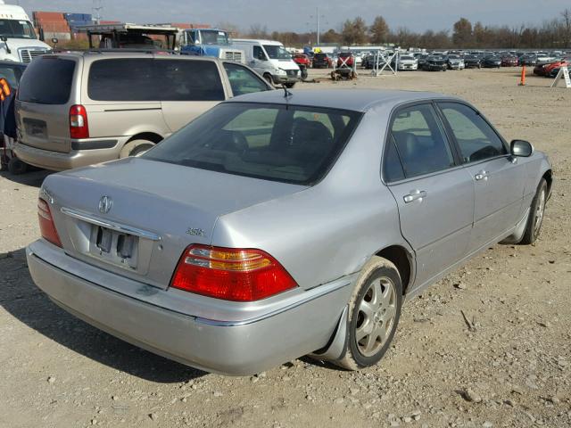 JH4KA96552C006549 - 2002 ACURA 3.5RL SILVER photo 4