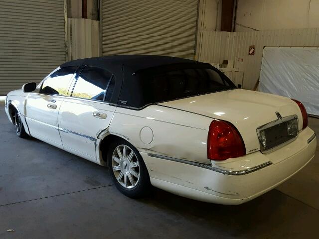 2LNBL8CV5BX754467 - 2011 LINCOLN TOWN CAR S WHITE photo 3