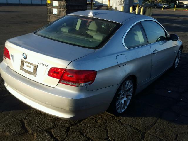 WBAWV13598P119951 - 2008 BMW 328 I SULE SILVER photo 4