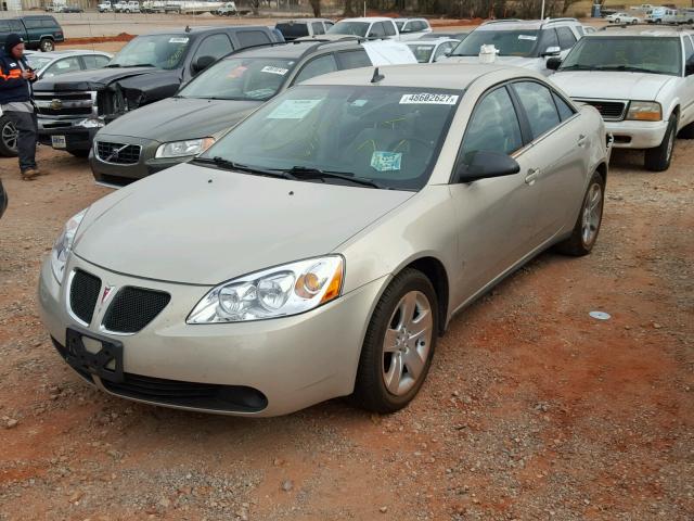 1G2ZG57B394163372 - 2009 PONTIAC G6 GOLD photo 2