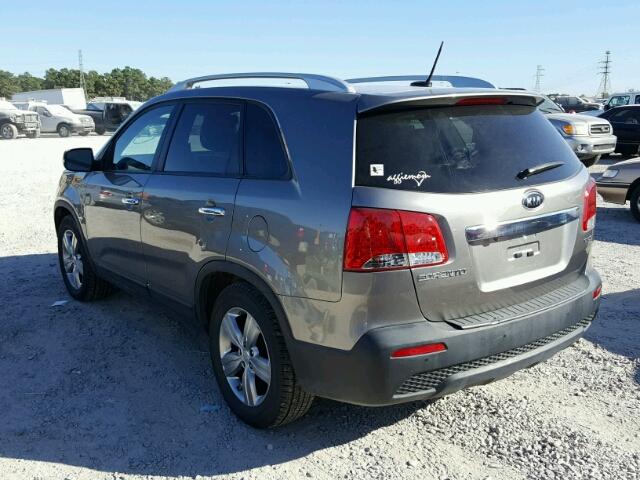 5XYKU4A28DG411232 - 2013 KIA SORENTO EX Boz foto 3