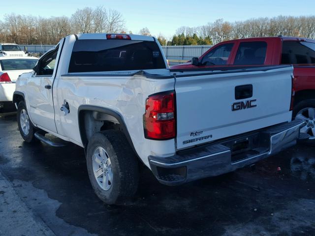 1GTN1TEH6EZ168151 - 2014 GMC SIERRA C15 WHITE photo 3