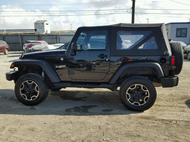 1C4AJWAG2FL676036 - 2015 JEEP WRANGLER S BLACK photo 9