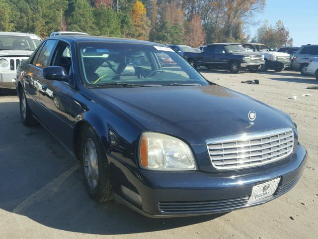 1G6KD54Y95U143039 - 2005 CADILLAC DEVILLE BLUE photo 1