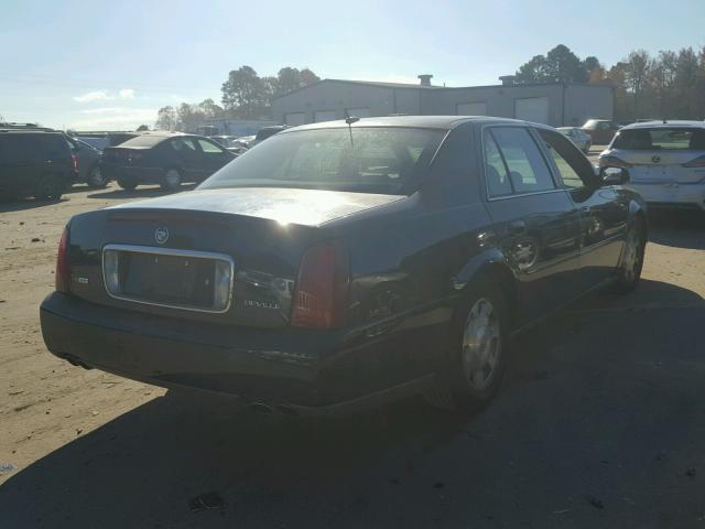 1G6KD54Y95U143039 - 2005 CADILLAC DEVILLE BLUE photo 4