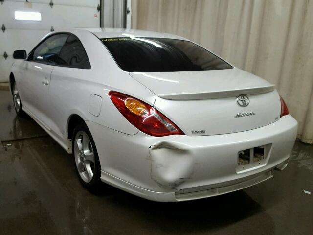 4T1CE38P36U621800 - 2006 TOYOTA CAMRY SOLA WHITE photo 3