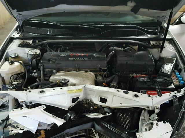 4T1CE38P36U621800 - 2006 TOYOTA CAMRY SOLA WHITE photo 7