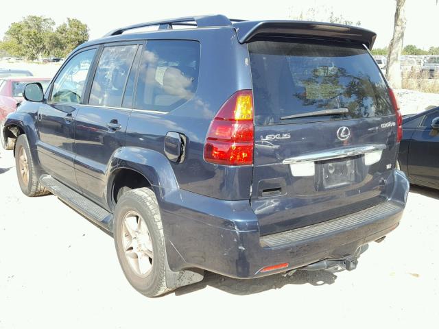 JTJBT20X140059926 - 2004 LEXUS GX 470 BLUE photo 3