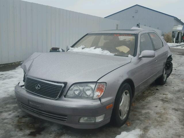 JT8BH28F2W0122582 - 1998 LEXUS LS 400 SILVER photo 2