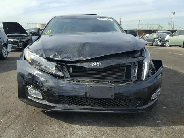 5XXGM4A73FG415262 - 2015 KIA OPTIMA LX BLACK photo 9