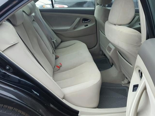 4T4BE46K68R015909 - 2008 TOYOTA CAMRY CE BLACK photo 6