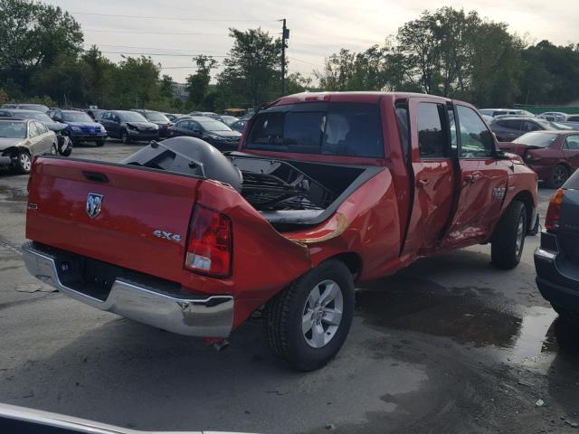 1C6RR7TT4KS516971 - 2019 RAM 1500 CLASS RED photo 4