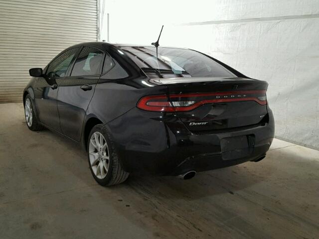 1C3CDFBA0DD299695 - 2013 DODGE DART SXT BLACK photo 3