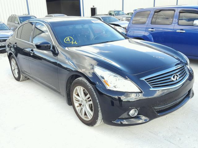 JN1CV6AP2DM717319 - 2013 INFINITI G37 BASE BLACK photo 1