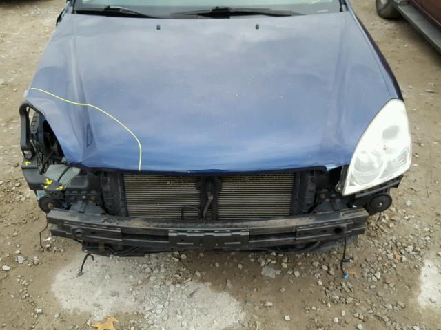 KNAGE124965071308 - 2006 KIA OPTIMA LX BLUE photo 7