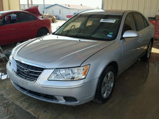 5NPET46C69H539342 - 2009 HYUNDAI SONATA GLS SILVER photo 2