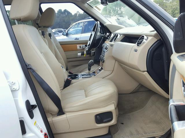 SALAB2D42CA599045 - 2012 LAND ROVER LR4 BASE WHITE photo 5