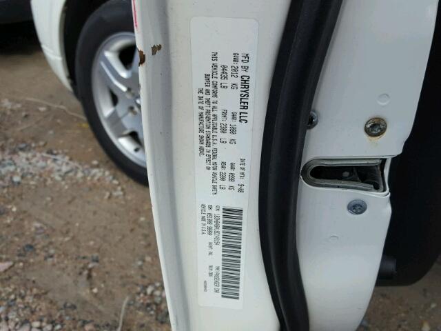 1B3HB48A19D149154 - 2009 DODGE CALIBER SX WHITE photo 10