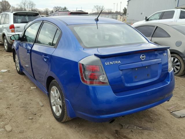 3N1AB6AP1BL652017 - 2011 NISSAN SENTRA 2.0 BLUE photo 3