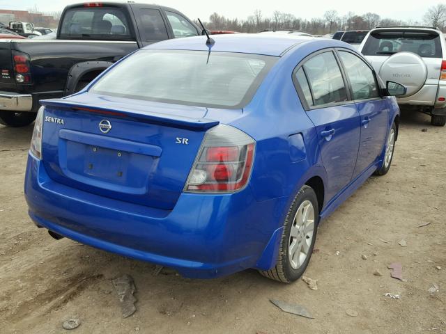 3N1AB6AP1BL652017 - 2011 NISSAN SENTRA 2.0 BLUE photo 4