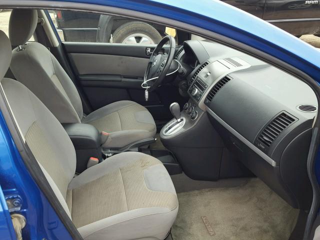 3N1AB6AP1BL652017 - 2011 NISSAN SENTRA 2.0 BLUE photo 5