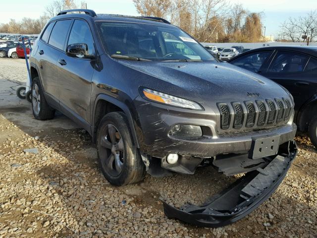 1C4PJMCB9GW212791 - 2016 JEEP CHEROKEE L GRAY photo 1