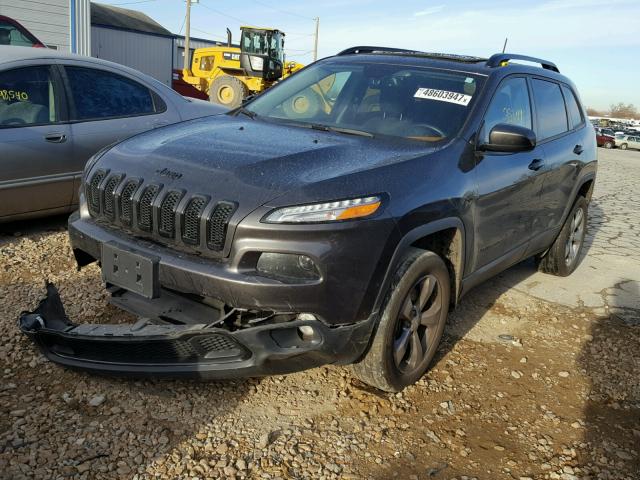 1C4PJMCB9GW212791 - 2016 JEEP CHEROKEE L GRAY photo 2