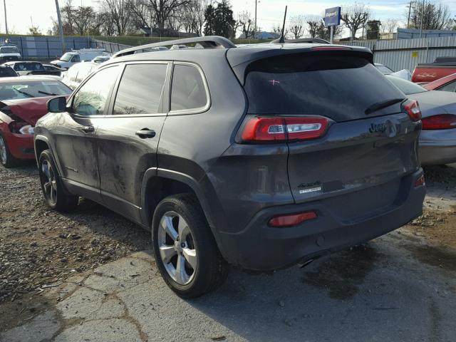 1C4PJMCB9GW212791 - 2016 JEEP CHEROKEE L GRAY photo 3