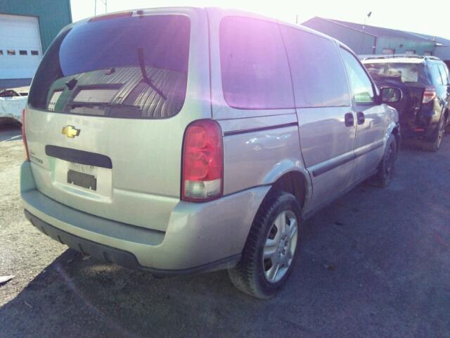 1GNDU23179D123572 - 2009 CHEVROLET UPLANDER L GRAY photo 4