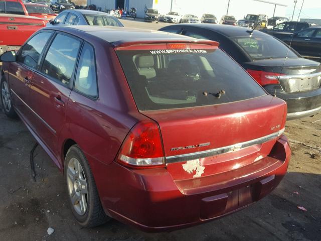 1G1ZT61836F169787 - 2006 CHEVROLET MALIBU MAX RED photo 3