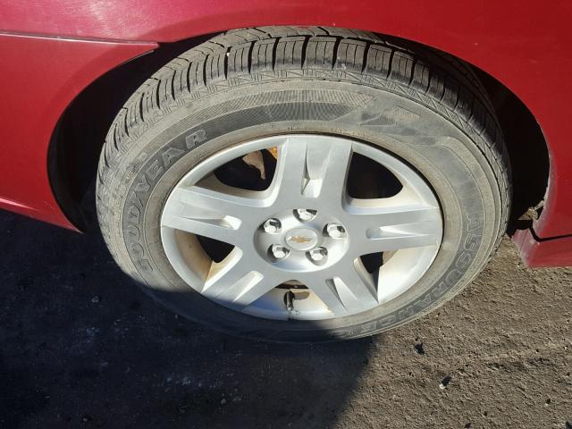 1G1ZT61836F169787 - 2006 CHEVROLET MALIBU MAX წითელი ფოტო 9