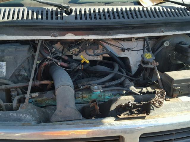 2B7KB31Z7VK525130 - 1997 DODGE RAM VAN B3 BLUE photo 7