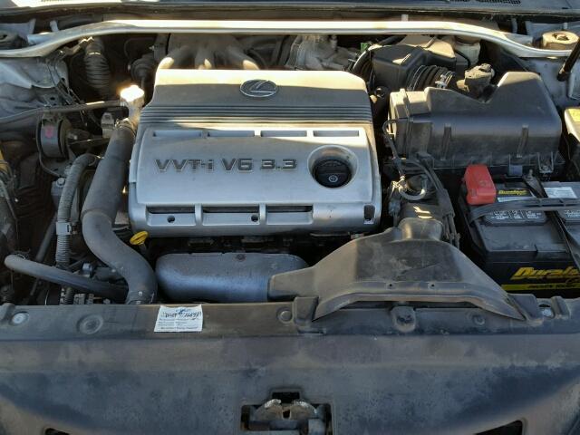 JTHBA30G865157077 - 2006 LEXUS ES 330 SILVER photo 7