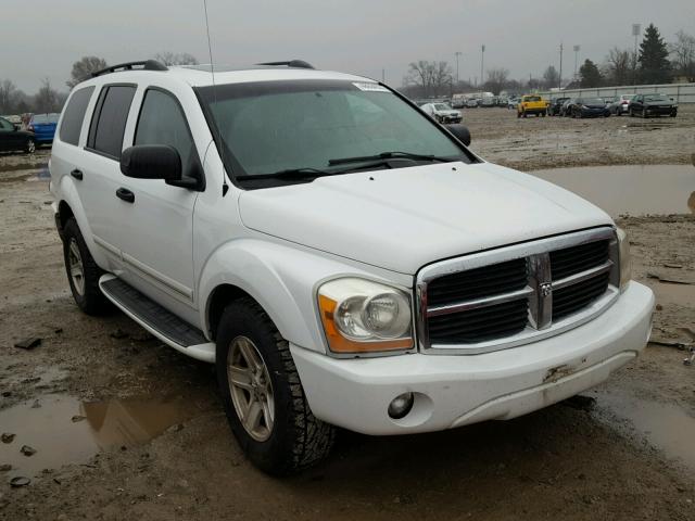 1D4HB58D64F119260 - 2004 DODGE DURANGO LI WHITE photo 1