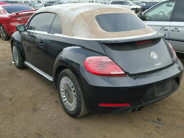3VW507AT0GM807162 - 2016 VOLKSWAGEN BEETLE S/S 黑色 照片 3