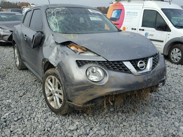 JN8AF5MR9FT504681 - 2015 NISSAN JUKE S GRAY photo 9