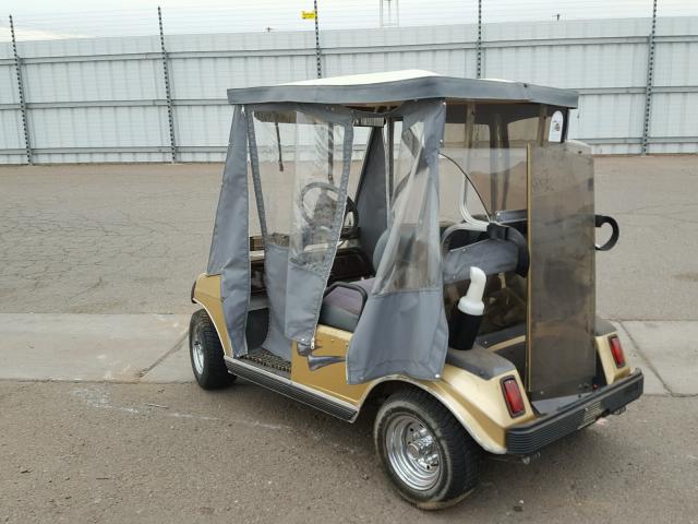 A9916758342 - 1999 CLUB GOLFCART GOLD photo 3