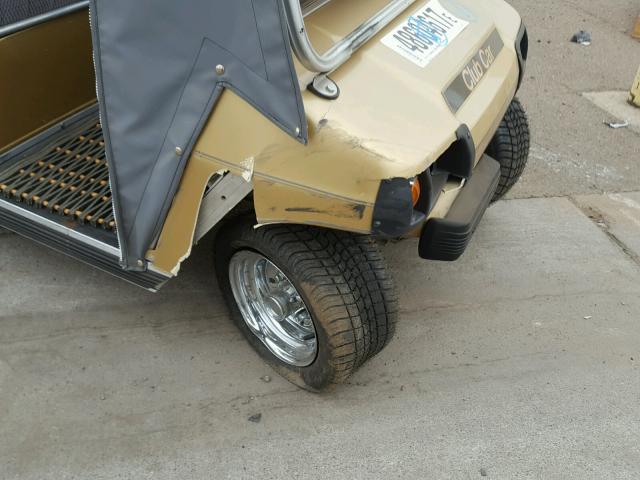 A9916758342 - 1999 CLUB GOLFCART GOLD photo 9