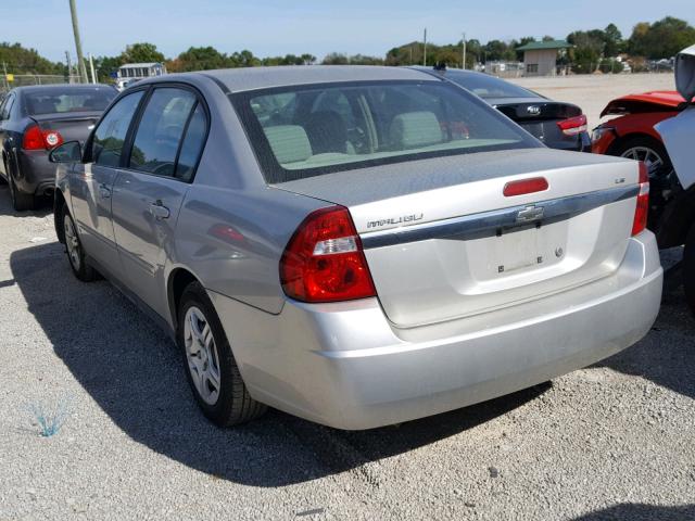 1G1ZS58F97F216128 - 2007 CHEVROLET MALIBU LS ვერცხლისფერი ფოტო 3