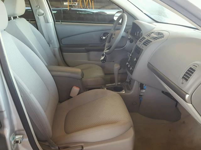 1G1ZS58F97F216128 - 2007 CHEVROLET MALIBU LS ვერცხლისფერი ფოტო 5