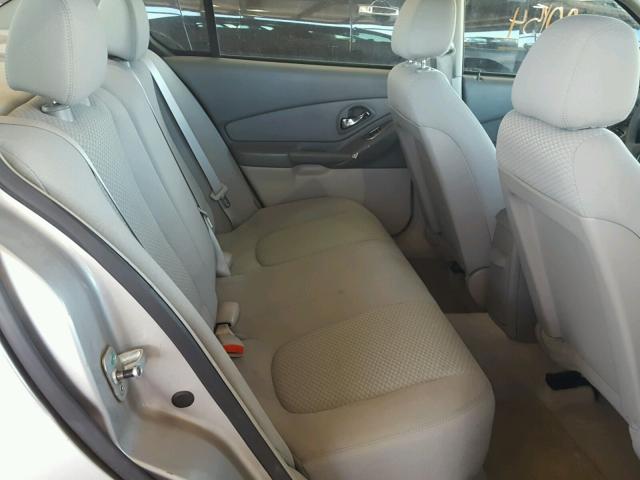 1G1ZS58F97F216128 - 2007 CHEVROLET MALIBU LS ვერცხლისფერი ფოტო 6