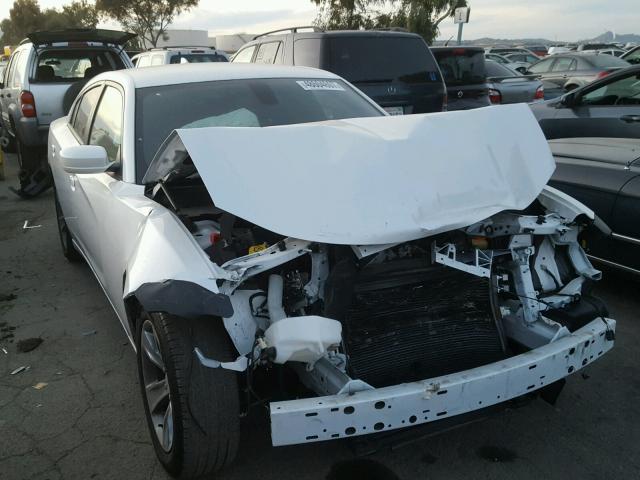 2C3CDXHG8FH914792 - 2015 DODGE CHARGER SX WHITE photo 1