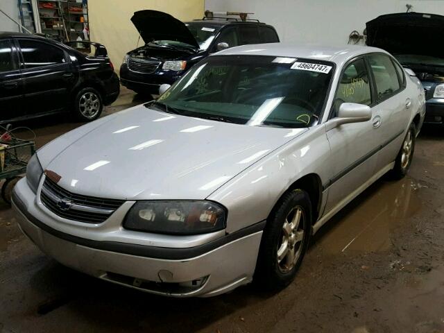 2G1WH52K839397409 - 2003 CHEVROLET IMPALA LS SILVER photo 2