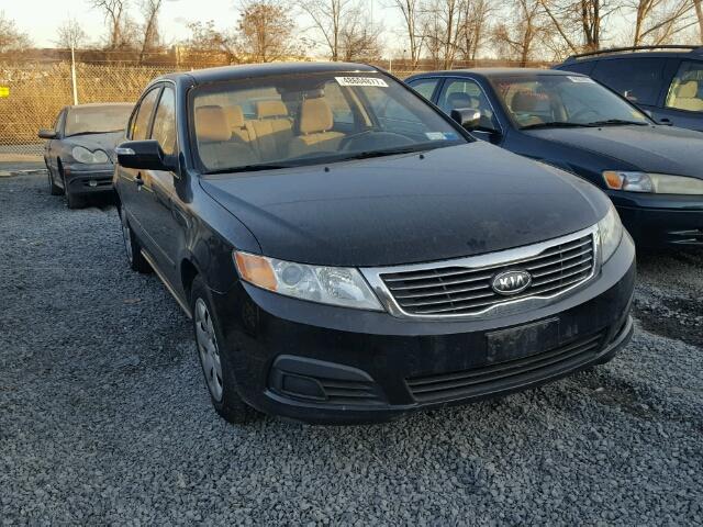 KNAGG4A88A5384780 - 2010 KIA OPTIMA LX BLACK photo 1